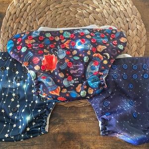 3 pack bundle mama koala reusable diapers